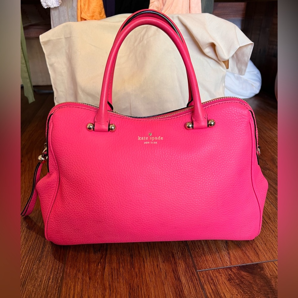 Kate Spade lg. Audrey Zip Bag Pink